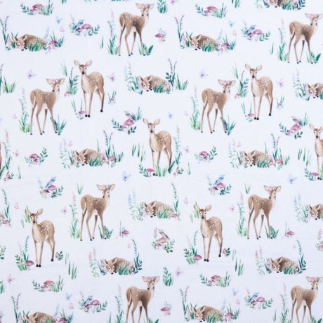 Digital Cuddle Fabric Multi Fawn Of You 58-60"