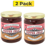 Trader Joes Hot & Sweet Pepper Jelly NET WT. 11OZ (312G)