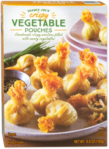 Crispy Vegetable Pouches Savory Veggie Pastry Appetizer Snack 6.8 Oz