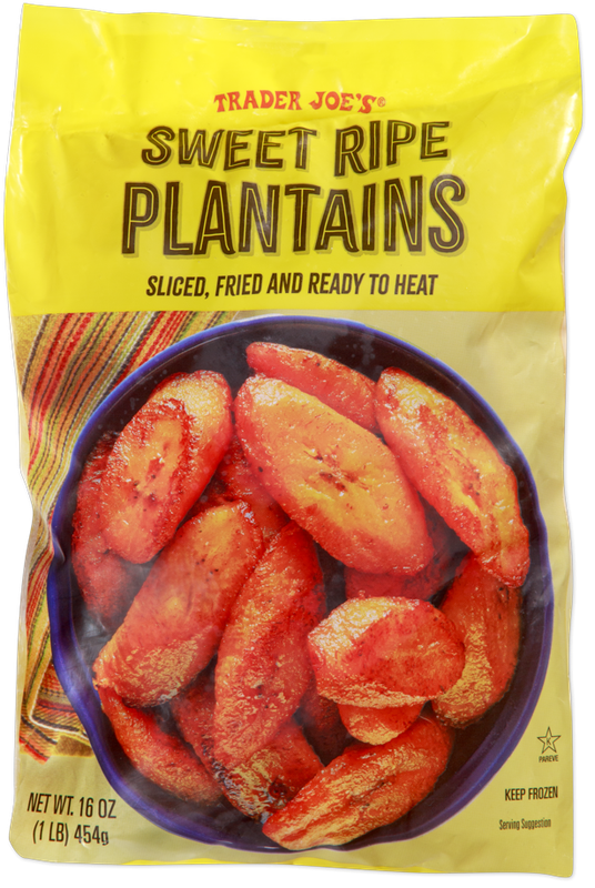 Sweet Ripe Plantains Frozen Caramelized Plantain Slices 16 Oz