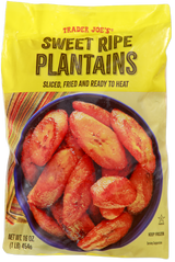 Sweet Ripe Plantains Frozen Caramelized Plantain Slices 16 Oz