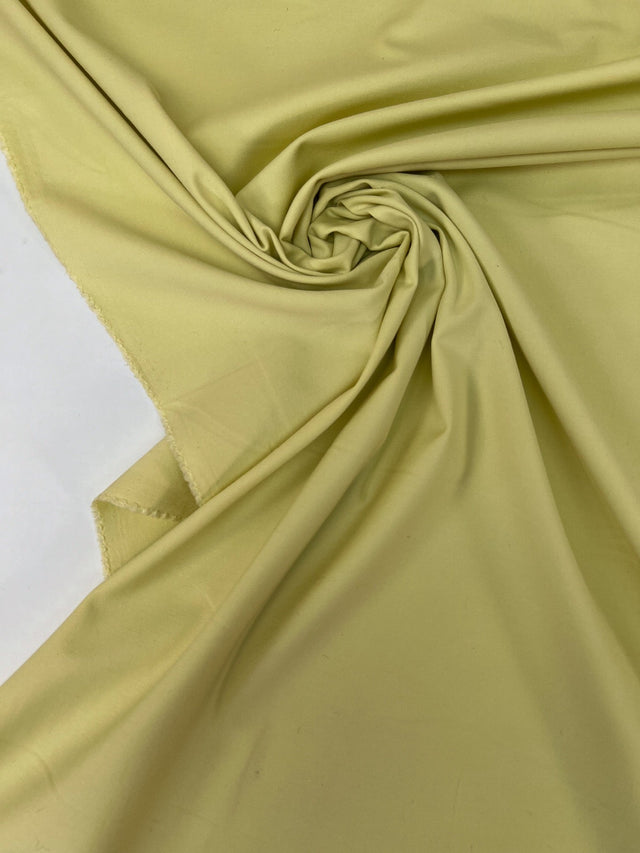 Cotton Viscose Elastane Knit Yellow