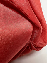 Polyamide Crinkled Orange Fabric