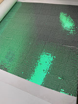 Polyester Chiffon Sequin Green