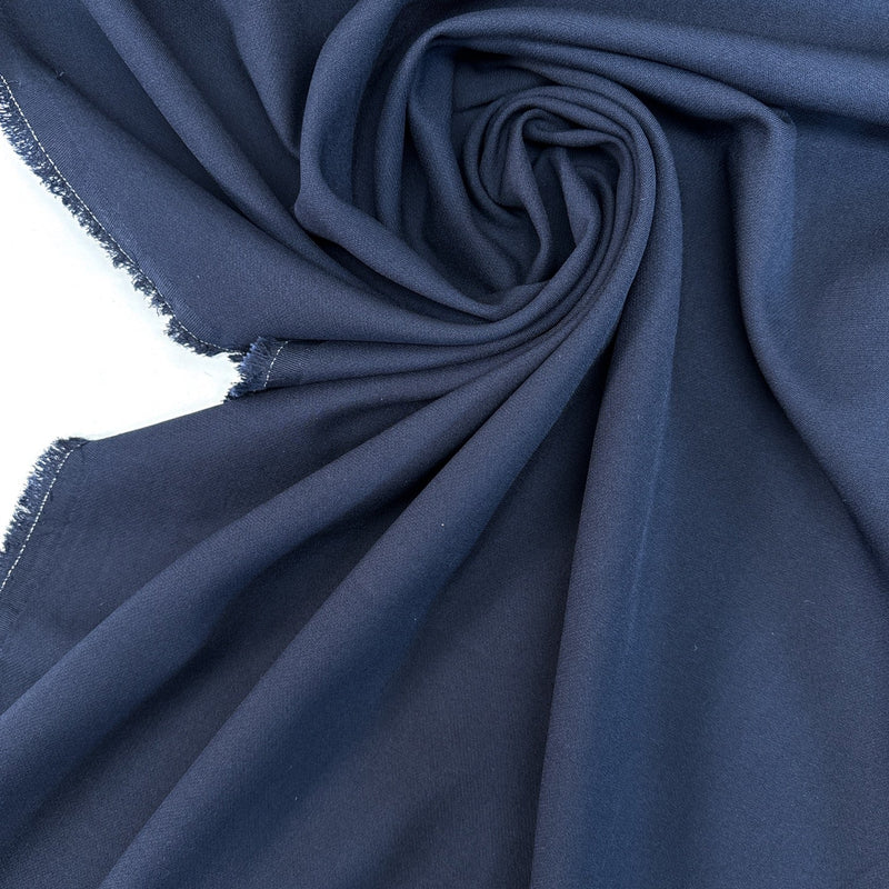 Blue Polyamide Cotton Elastane Knit
