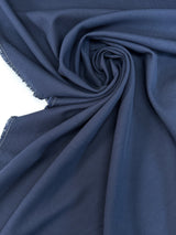 Blue Polyamide Cotton Elastane Knit