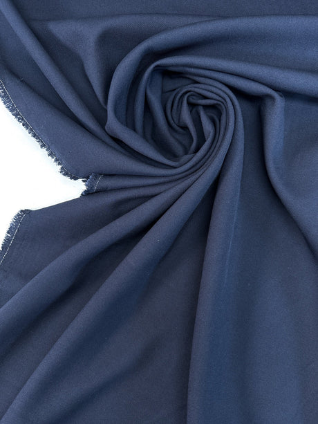 Blue Polyamide Cotton Elastane Knit
