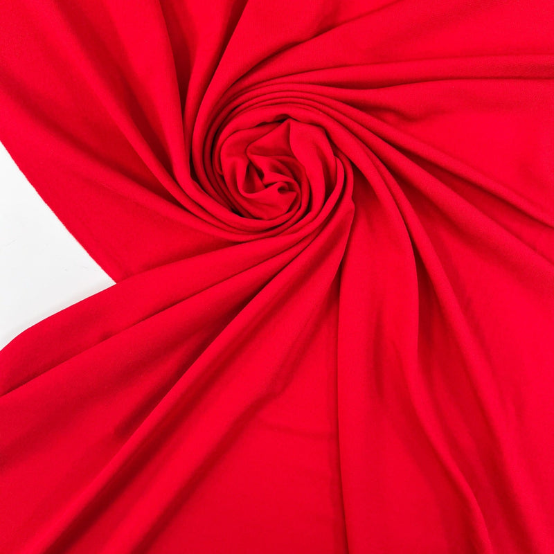 Red Cotton Knitted Fabric