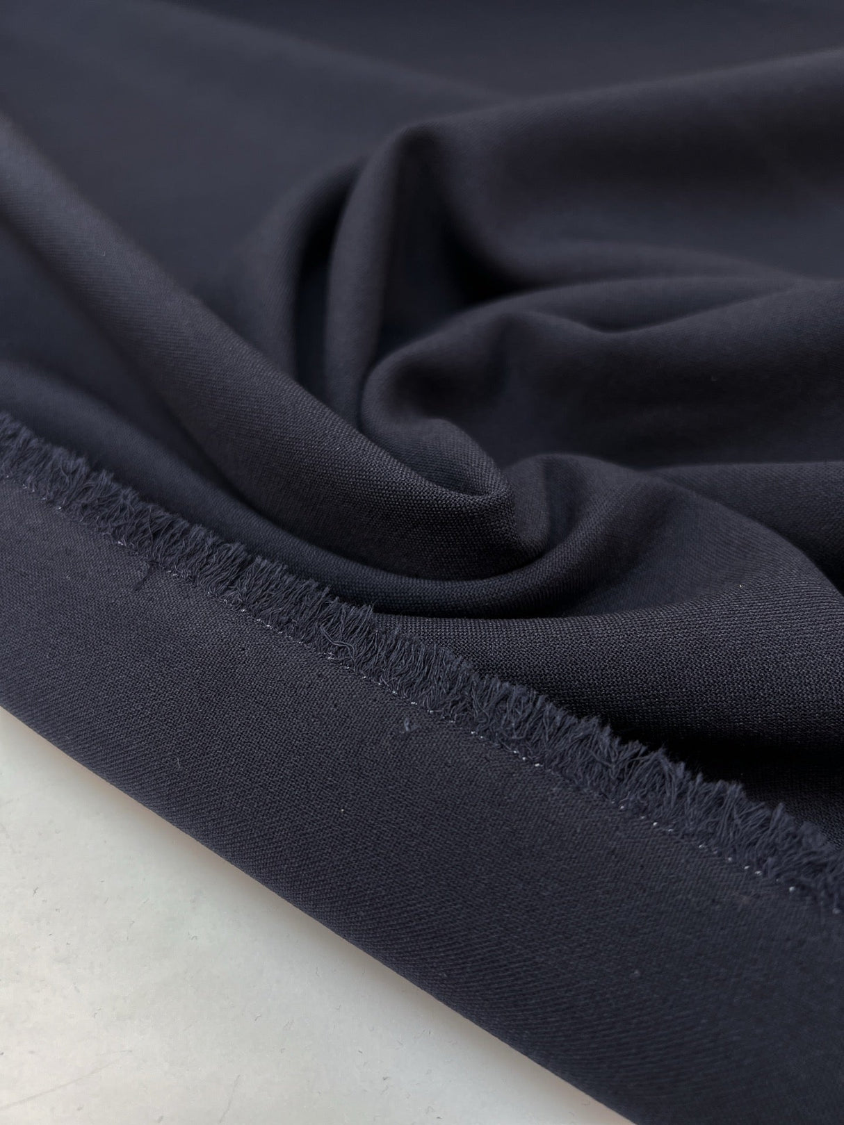 Bonded Polyester Blend Blue Black