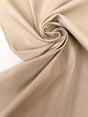 Cotton Polyester Doubleface Stretch Fabric Gray Beige
