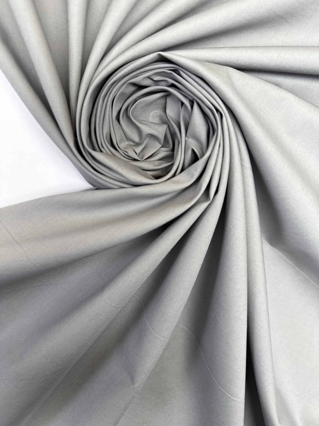 Cotton Poplin Gray