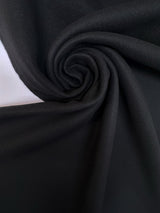 Virgin Wool Tweed Black