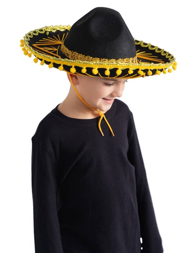 Mexican Sombrero Hat Costume Accessory - Kids