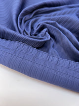Polyamide Elastane Rib Knit Purple Blue