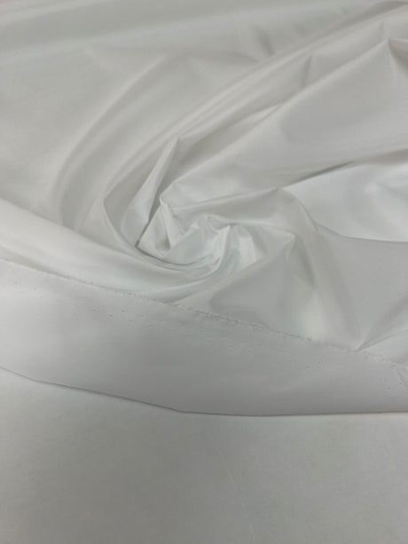 Italian White Polyester Lining Fabric
