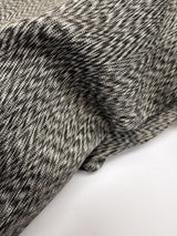 Cotton Woven Abstract Gray-Brown Fabric