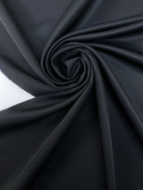 Jacquard Wool Fabric Blue Black