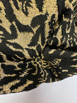 Jacquard Knitted Floral Fabric