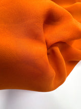 Orange Polyester Chiffon