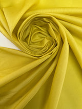 Italian Yellow Viscose Plain Woven