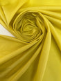 Italian Yellow Viscose Plain Woven