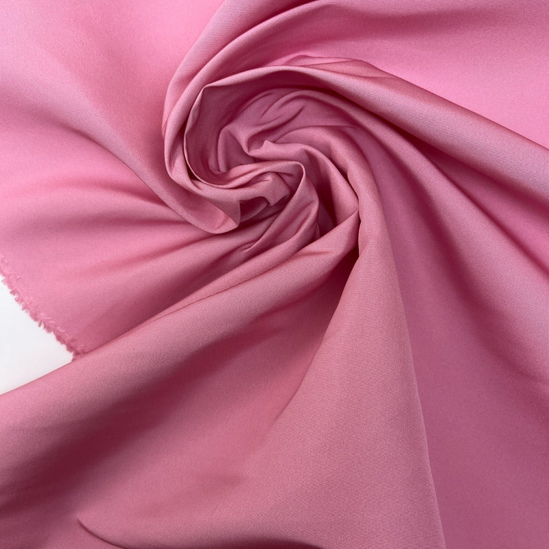 Pink Polyamide Rep Weave Fabric