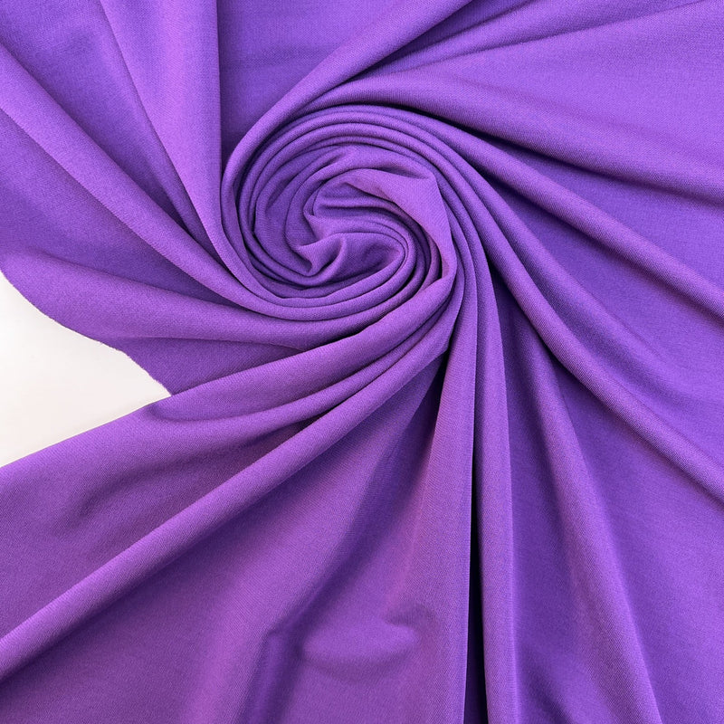 Purple Viscose Knit Fabric