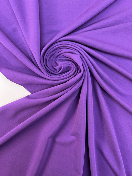 Purple Viscose Knit Fabric