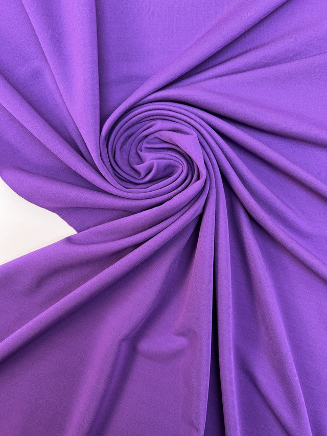 Purple Viscose Knit Fabric