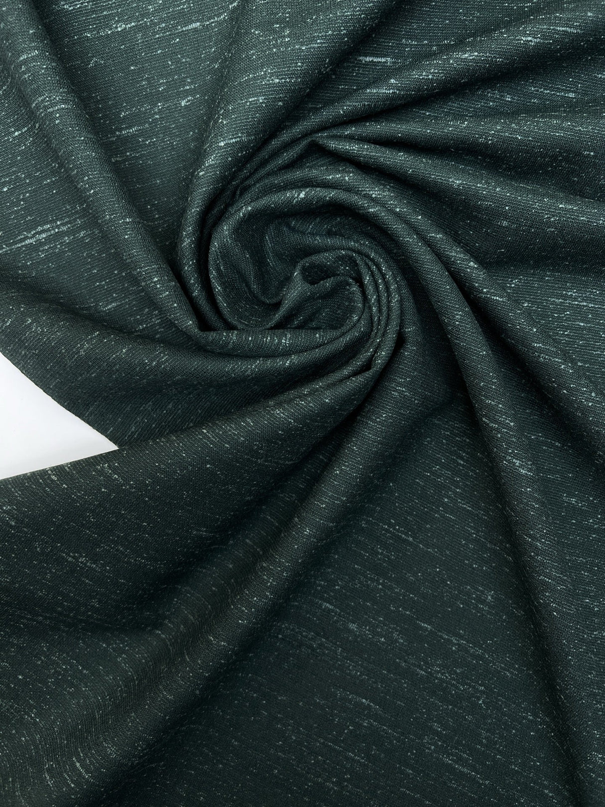 Wool Melange Green Shades Fabric