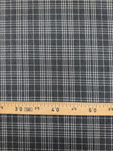 Cotton Twill Checked Jacket Fabric