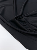 Black Viscose Knit Fabric