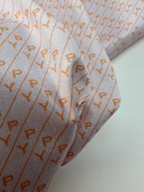 Printed White Cotton Twill
