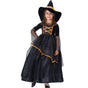 Black & Orange Witch Costume - Kids