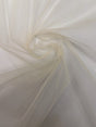 Beige Polyamide Mesh Fabric