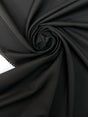 Wool Jacquard Fabric Black