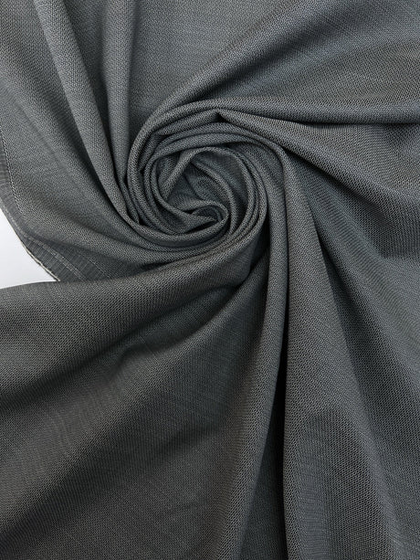 Virgin Wool Gray Suit Fabric