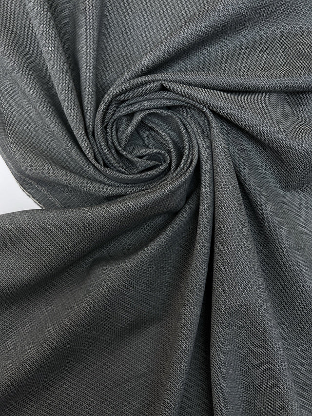 Virgin Wool Gray Suit Fabric