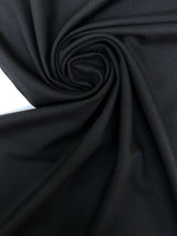 Wool Blend Twill Black