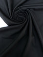 Wool Blend Twill Black