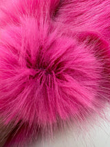 Faux Fur Acrylic Pink Shades