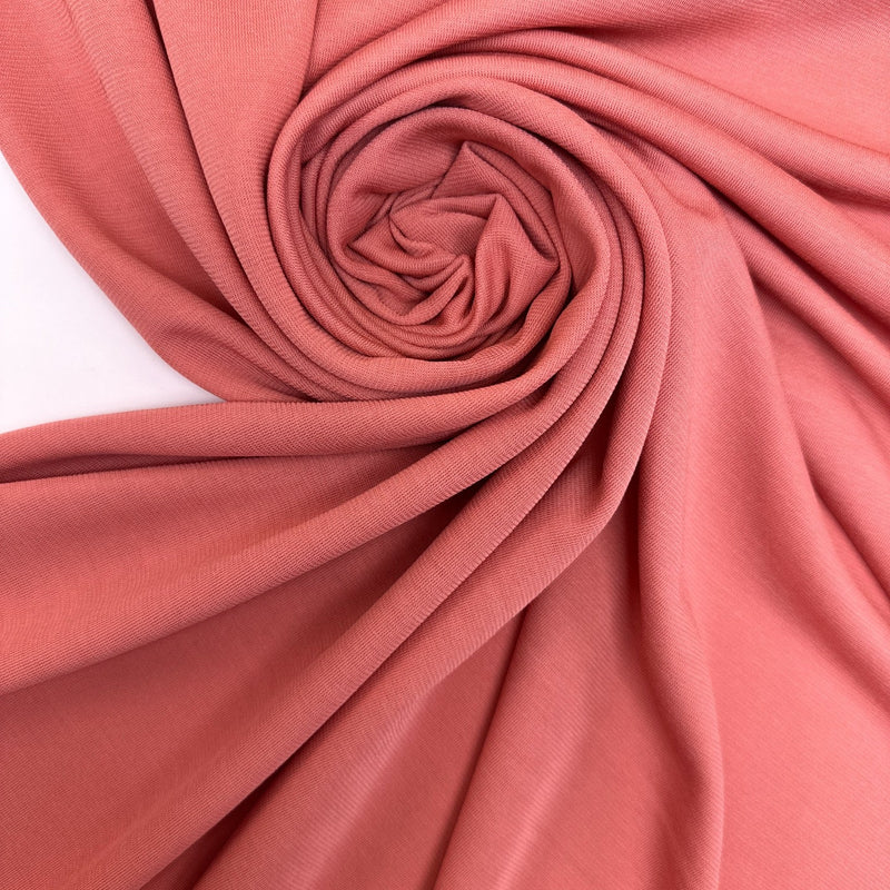 Viscose Elastane Knitted Fabric Pink