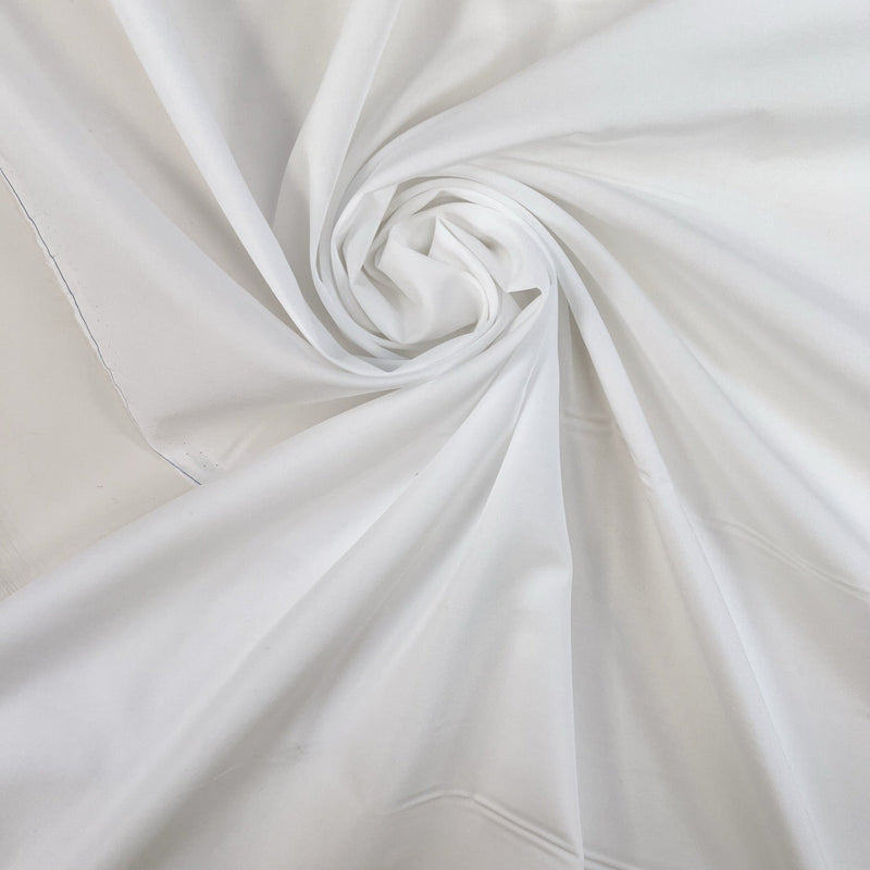 Cotton Poplin White Shade