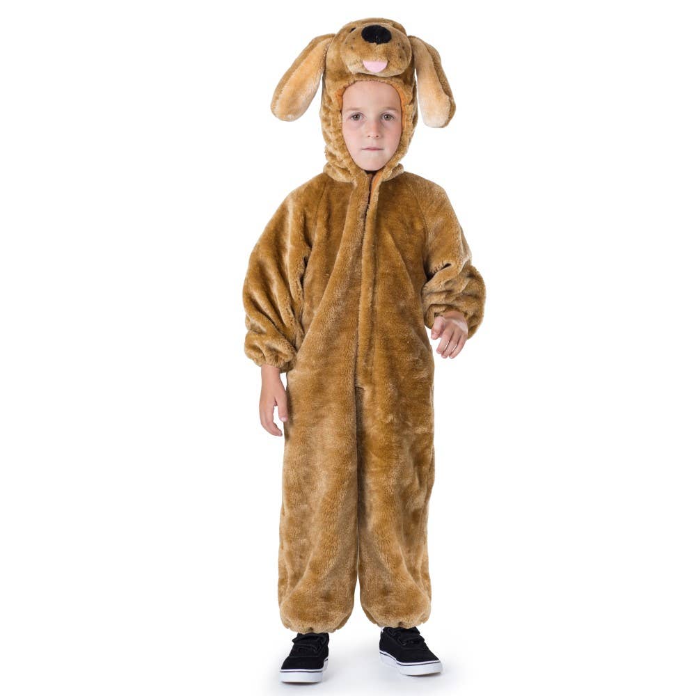 Brown Puppy Plush Costume - Kids & Adults