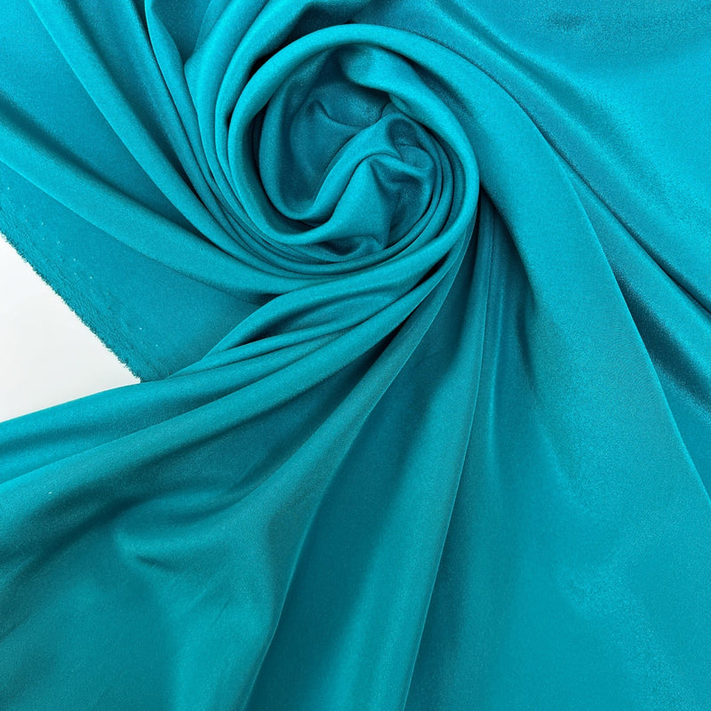 Polyamide Crepe Printed Green Blue