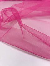 Pink Polyamide Mesh Fabric