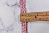 Braided Gimp Trim Mauve Pink 0.50 Inch