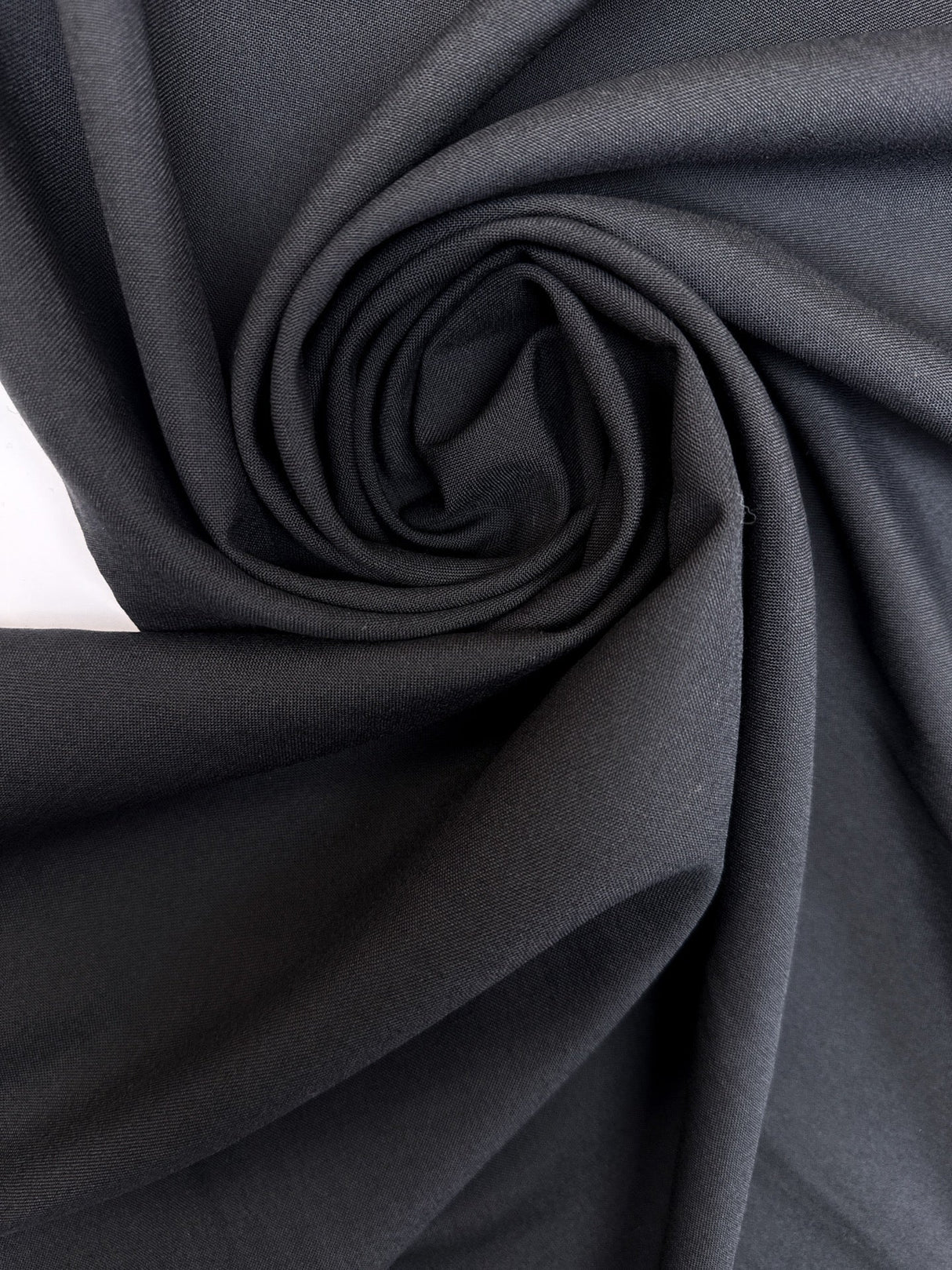 Wool Polyamide Plain Weave Gray Suiting