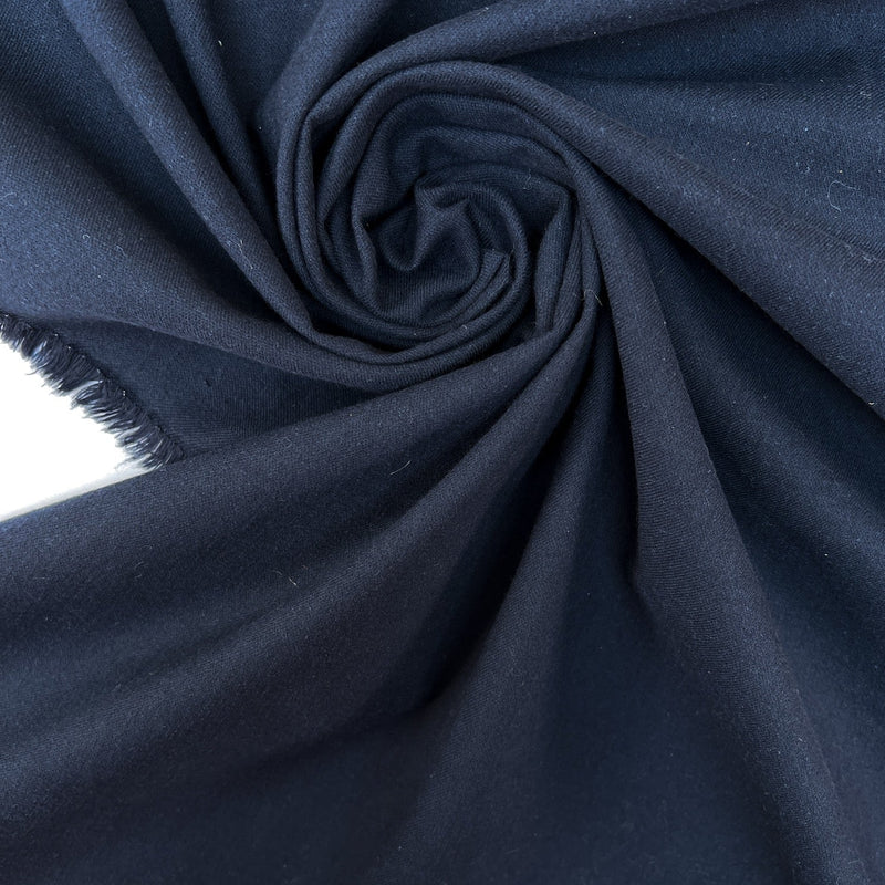 Cotton Elastane Twill Blue