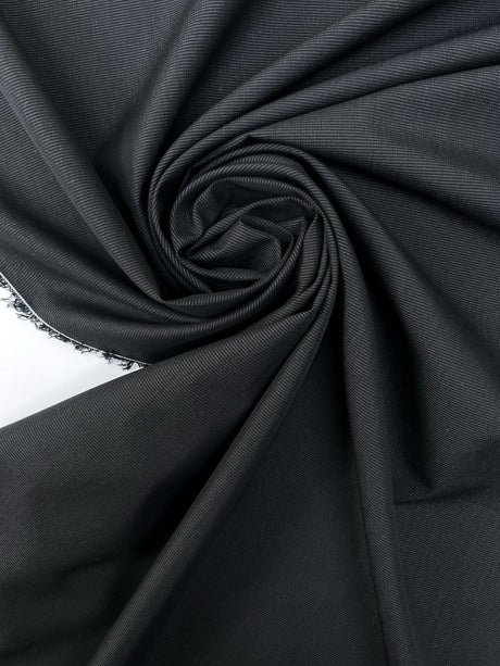 Viscose Rep Weave Striped Fabric